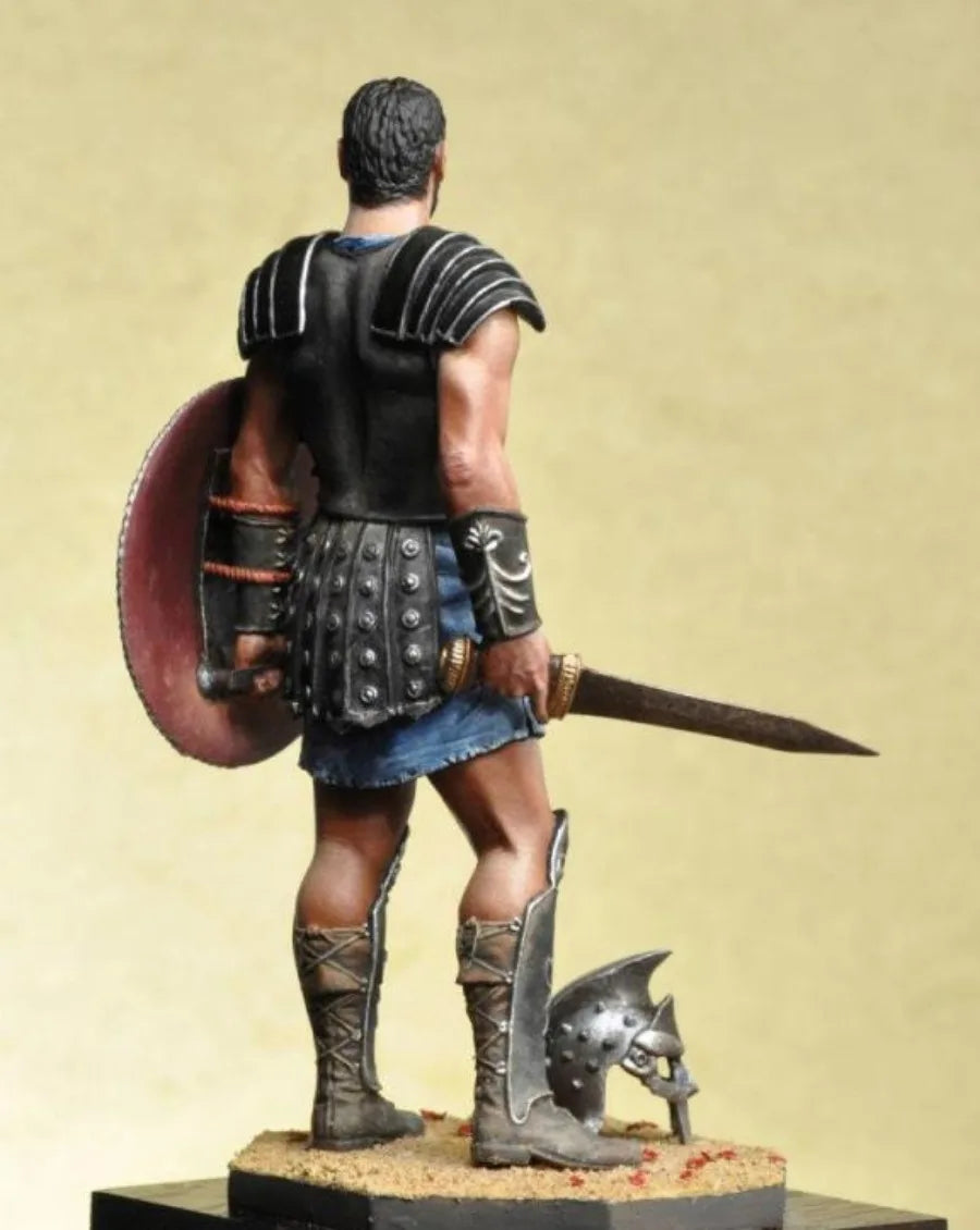 1/24 Scale 75mm Resin Body Assembled Model Kit Ancient Spartan Warrior History Hobby Sculpture Unassembled Unpainted Diorama Toy
