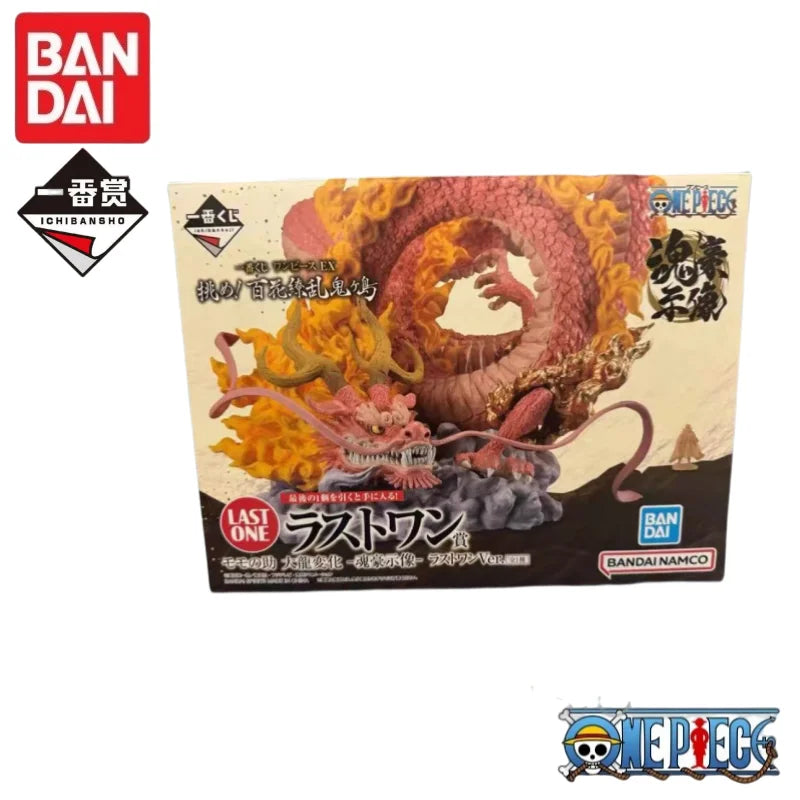 Auf Lager Original Bandai One Piece Ichiban Kuji Ex Blumen reichlich Drachen Kozuki Bestial Yamato Anime Figuren Spielzeug Kinder Geschenk