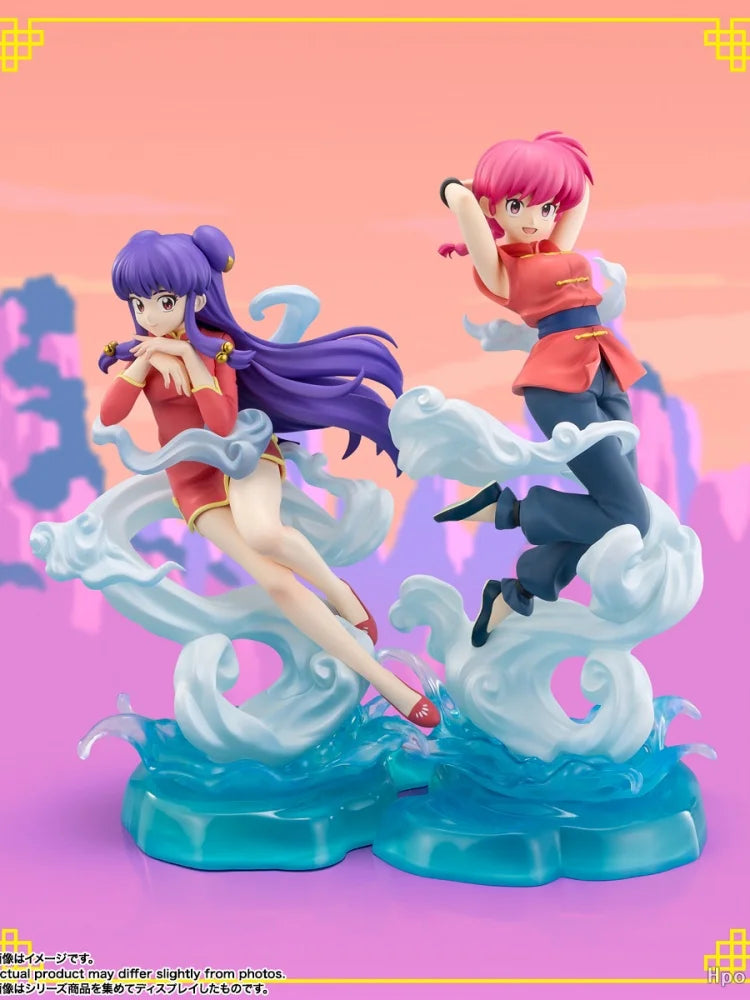[In Stock] Genuine Bandai Anime Toy Ranma1/2 Figuarts Zero Chouette Ranma Shampoo Figure Model Collection Ornament Girl Gift