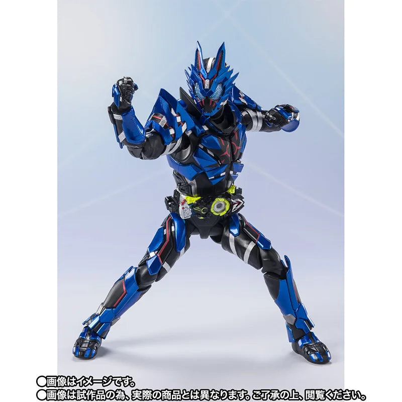 Original Genuine Bandai Anime Kamen Rider Vulcan Lone Wolf S.H.Figuarts Model Toys Action Figure Gift Collectible Ornaments Kids