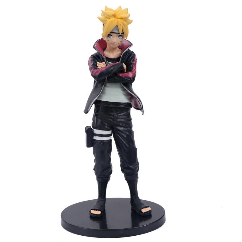 24cm Anime figure NARUTO BORUTO THE MOVIE Figure Uzumaki Boruto Action Figure Standing PVC Collection Model Toy Model Dolls
