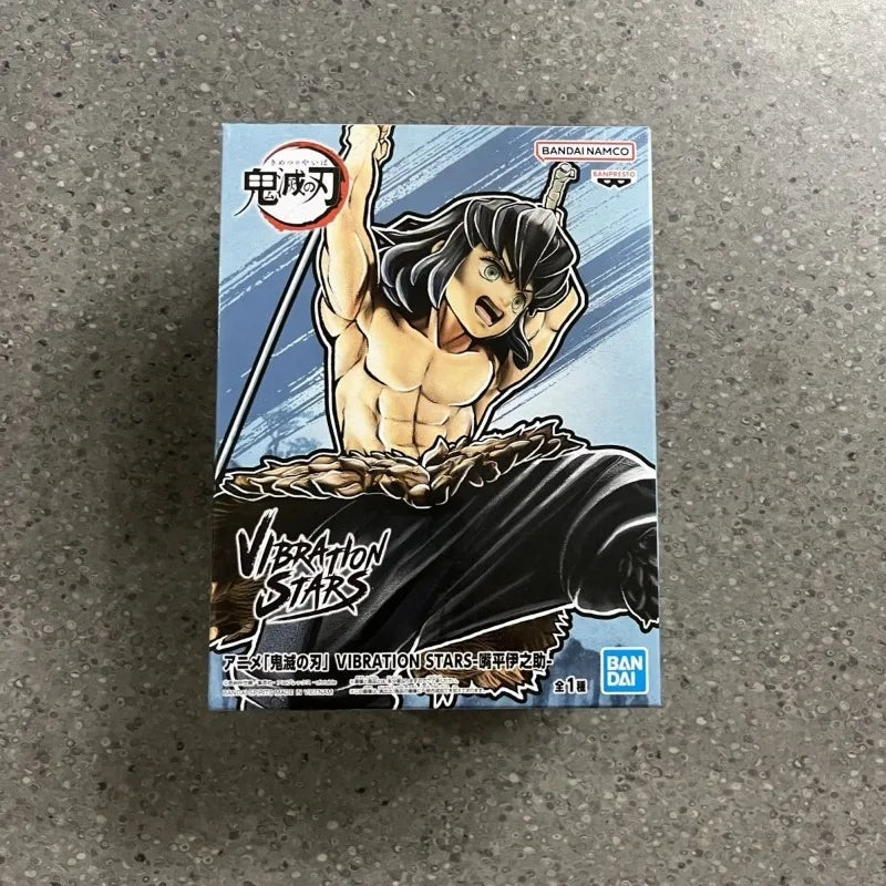 Bandai In Stock Banpresto Vibration Stars Anime Demon Slayer Hashibira Inosuke Action Model Toy Figure Gift DT