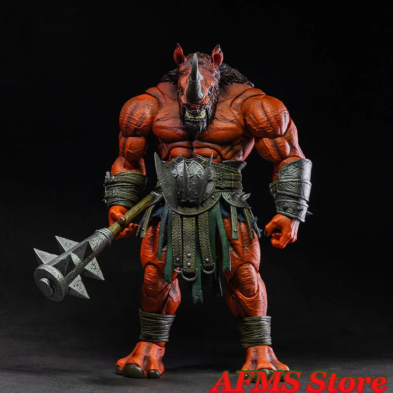 Xesray Studio Limited Edition 1/12 Scale Collectible Figure Red Rhinoceros Greek Gladiator Glory Battle Doll 9inch Action Figure