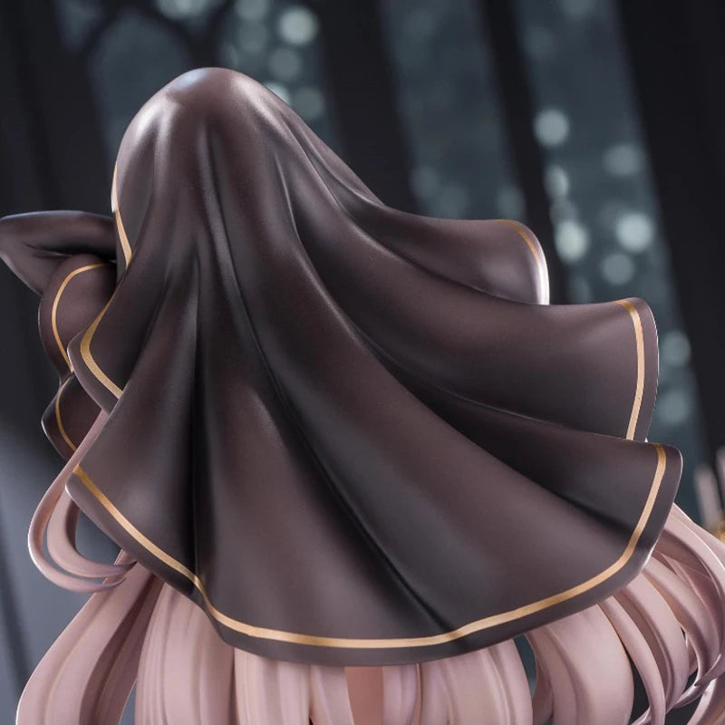 27cm PINKMANGO Shisuta-erufu By Sorananiiro Anime Girl Figure Nun/Sister Elf Action Figure Tsuki Uzaki Figurine Model Doll Toys