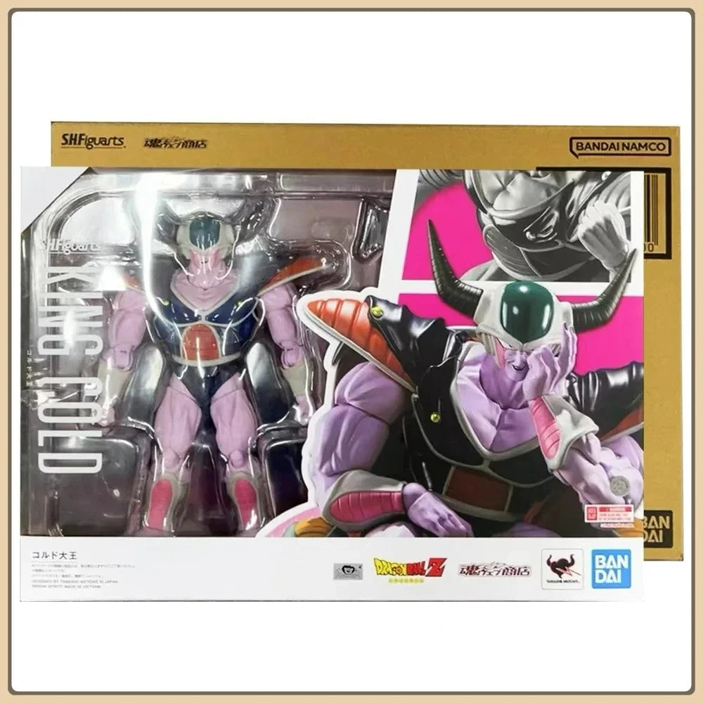 Bandai S.H.Figuarts Dragon Ball Z King Cold Frieza Vegeta Goku Dragon Ball Z Collectible Model Decoration Anime Figure Model Toy