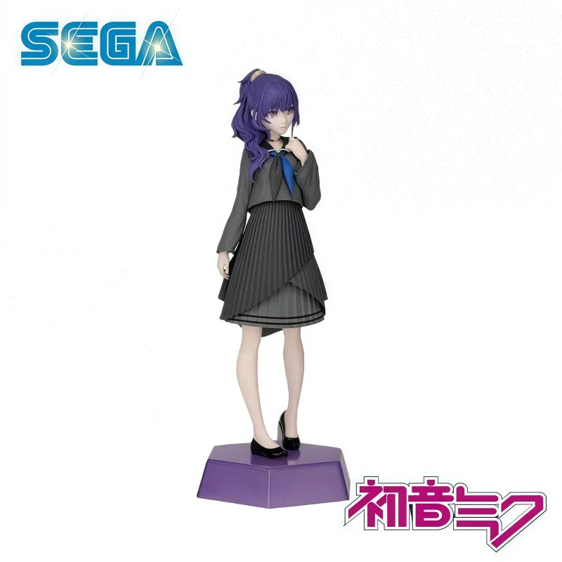 In Stock 100% Original SEGA Hatsune Miku Asahina Mafuyu Action Figure Model Doll Brand New Boexd Anime Characters Garage Toys