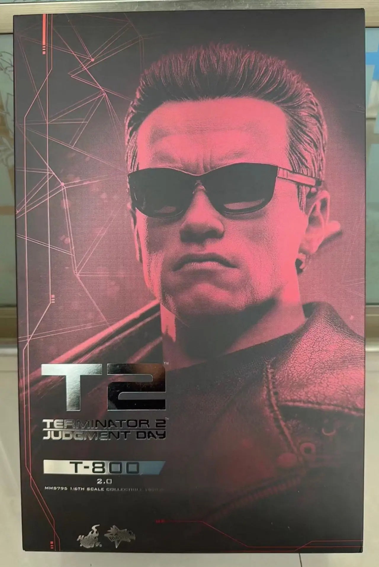 [In Stock] HOTTOYS HT 1/6 MMS795 Terminator 2 Judgment Day T800 2.0 Arnold Movable Soldier Suit Doll Figure