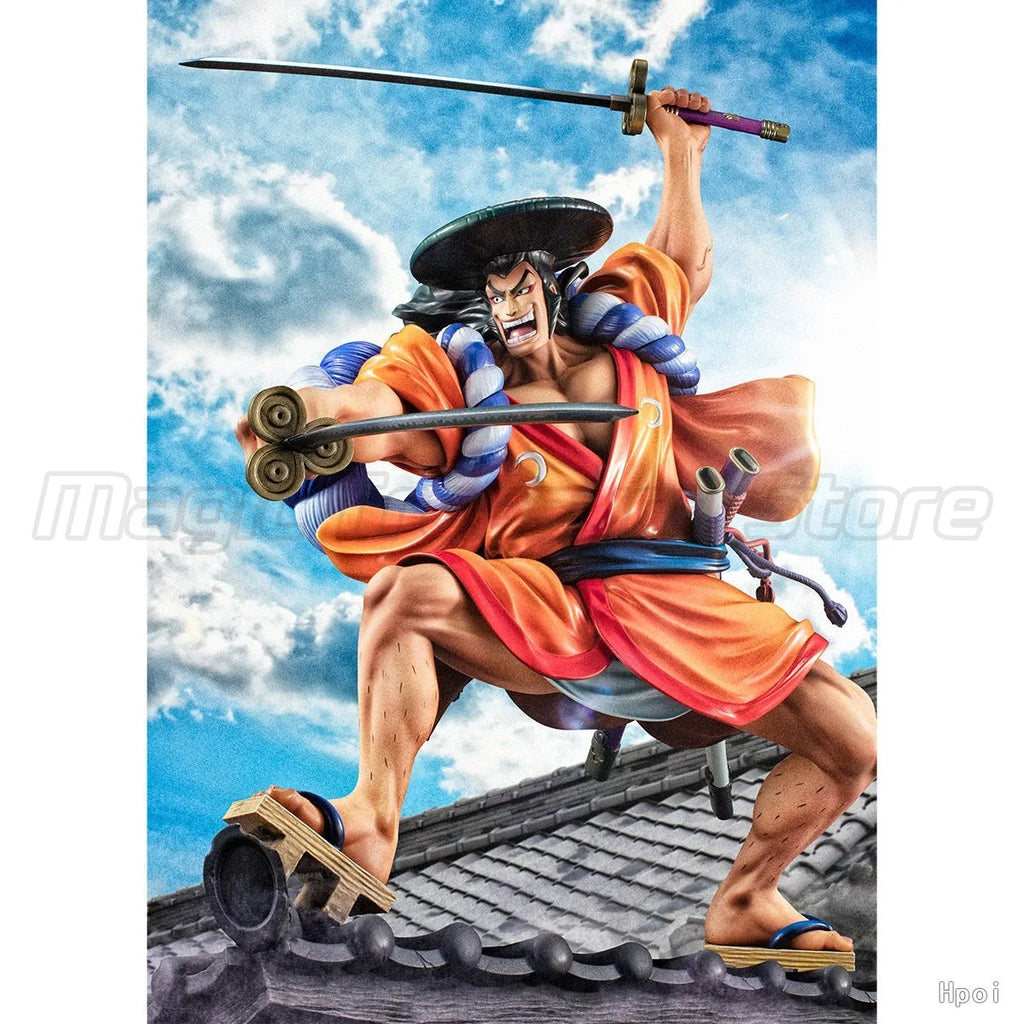 【MT】Original MegaHouse POP Warriors Alliance ONE PIECE KOZUKI ODEN 1/8 Scale Figure Toy Collection