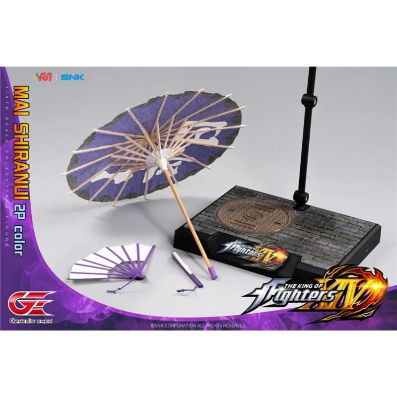New Product in Stock Genesis Emen KOF-MS02 King of Fighters Genuine 1/6 Mai Shiranui 2 Movable Figure