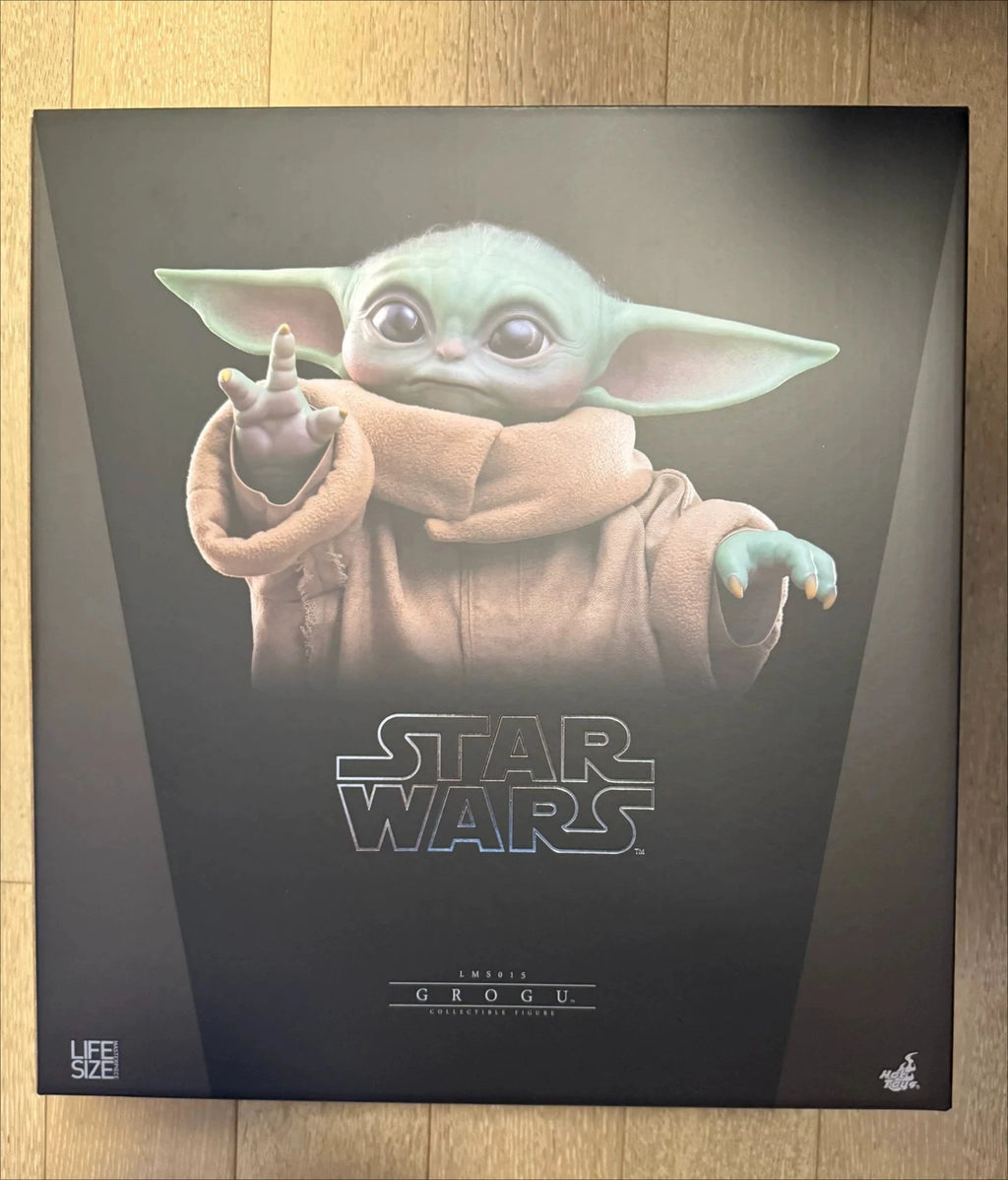 In Stock Hot Toys The Mandalorian Grogu 1:1 Scale 37.5cm Collectible Figure Anime Models Toy Doll Gift