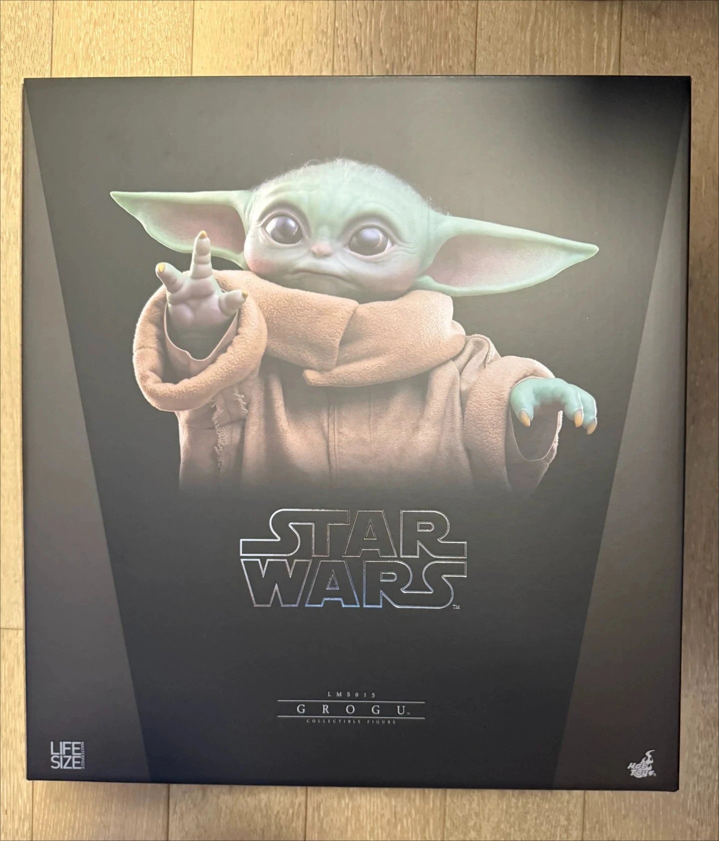 In Stock Hot Toys The Mandalorian Grogu 1:1 Scale 37.5cm Collectible Figure Anime Models Toy Doll Gift
