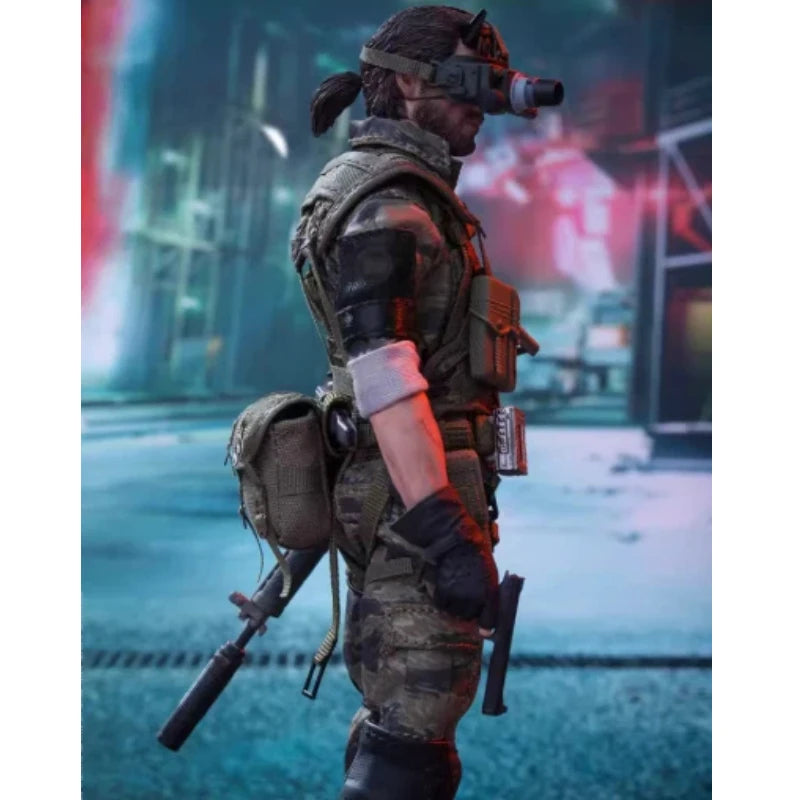 Metal Gear Solid The Phantom Pain Ishmael 1/12 Old Snake Action Figure Desktop Ornament Birthday Gift