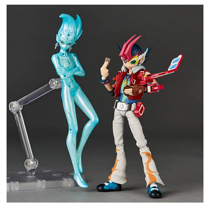 In Stock, Brand New Genuine Product, Kaiyodo, Yu-Gi-Oh, Yusei Fudo, Yuuma Tsukumo, Articulated Figures, Model