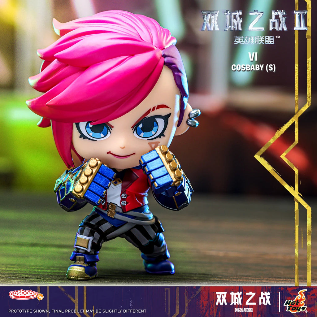 OFFICIAL Hot Toys HArcane：League of Legends Ⅱ Cosbaby JINX VI Collectible Figure Exclusive Gifts
