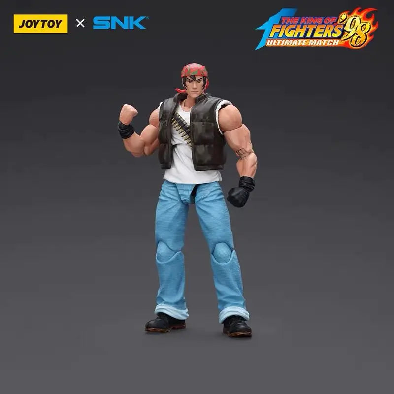 IN STOCK Joytoy The King Of Fighters Game Ralf Jones Leona Heidern Clark Still Action Figures Kof'98u Mlkari Warriors Team
