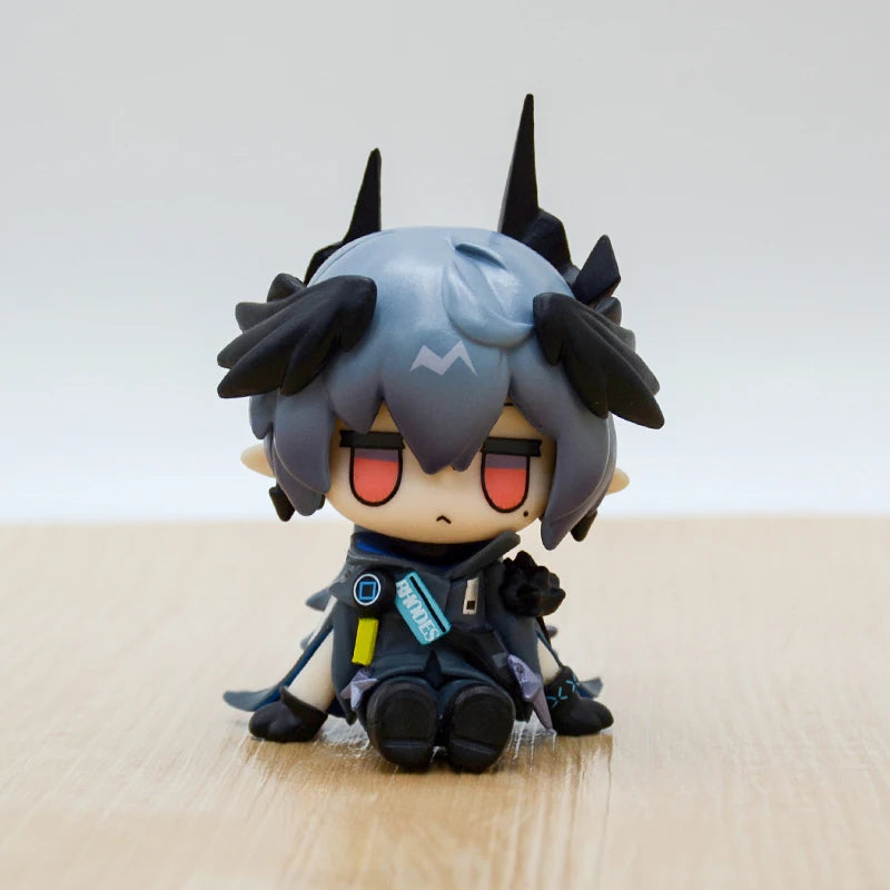 Arknights Logos Anime Game Figure Civilight Eterna/Wiš'adel Action Figure Lappland/Amiya/Texas Figure Collectible Model Doll Toy