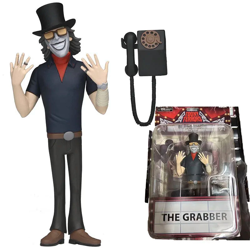 NECA 19302 Toony Terrors Figure Black Phone The Grabber Figurine Anime Action Figuras Collectible Model Doll Ornament Original