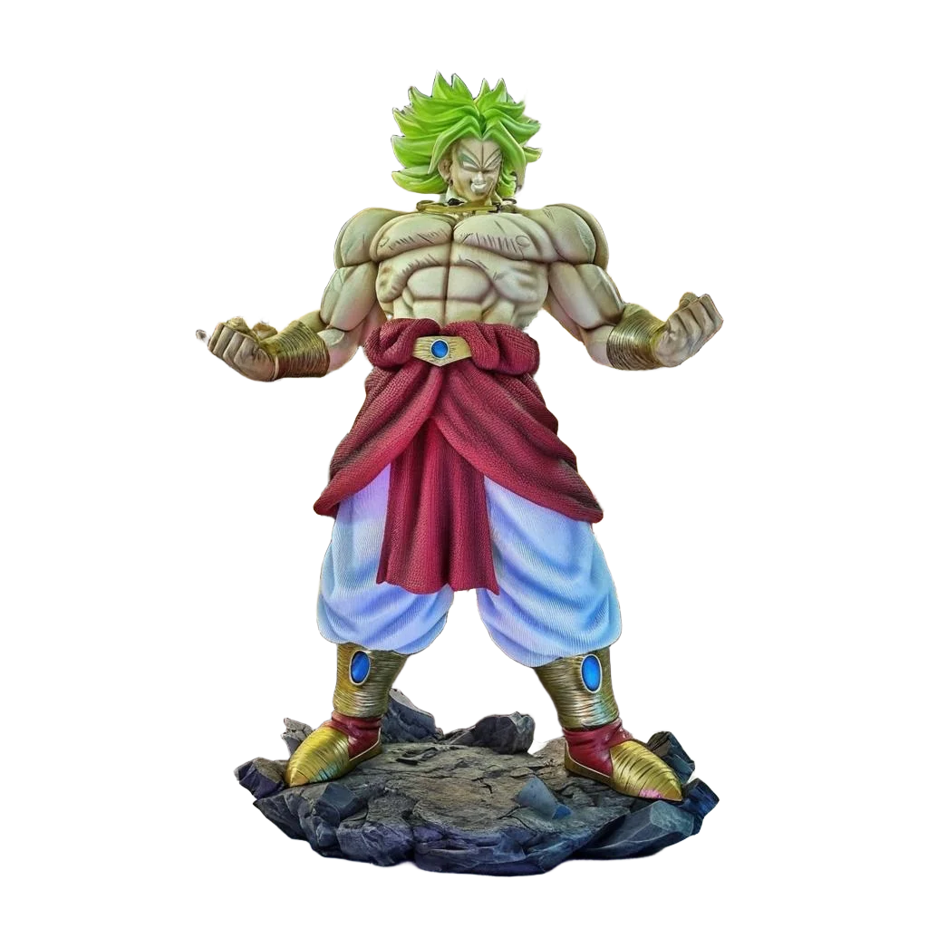 89cm Dragon Ball Broli Super Saiyan Extremely Large Anime Figure Resin Peripheral Collect Desktop Ornaments Birthday Gift Toys