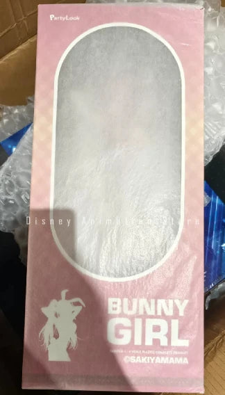 In Stock 100% Original PartyLook Pink Double Horsetail Bunny Girl Anime Figure PVC Action Figures Collectible Model Toy Ornament