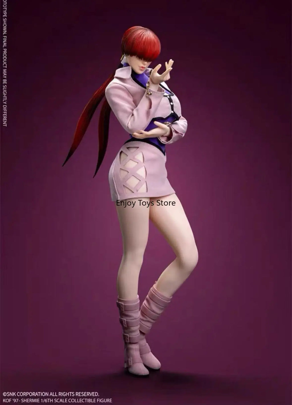 In-Stock Tuns Studio 1/6 Scale The King of Fighters '97: Shermie (Orochi Team) Poseable Action Figure