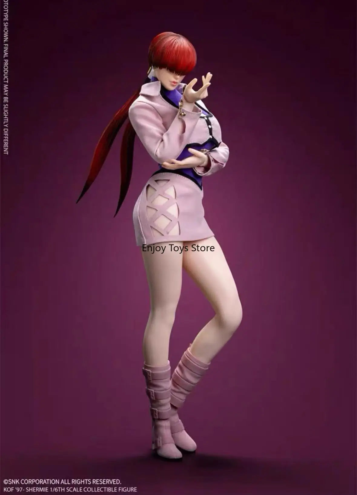 In-Stock Tuns Studio 1/6 Scale The King of Fighters '97: Shermie (Orochi Team) Poseable Action Figure