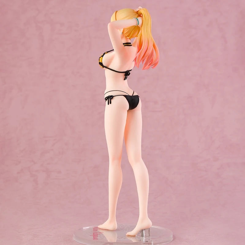 23cm My Dress-Up Darling Marin Kitagawa Swimsuit Anime Girl Figure Marin Kitagawa Bikini Action Figure Adult Sexy Model Doll Toy