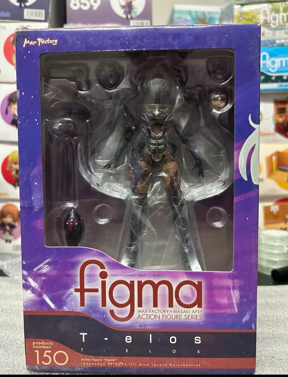 100% Original in Stock Max Factory Figma (#150) Xenosaga Episode III: Also Sprach Zarathustra T-Elos Collection Series