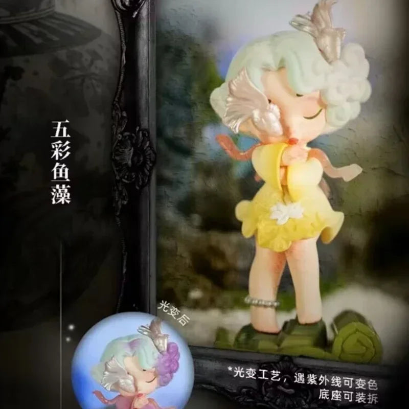 TOYCITY LAURA MYSTICAL BOOK Series Blind Box Mystery Box  Cute Action Figure Toys Kawaii Anime Figures  Dolls Toy Gift