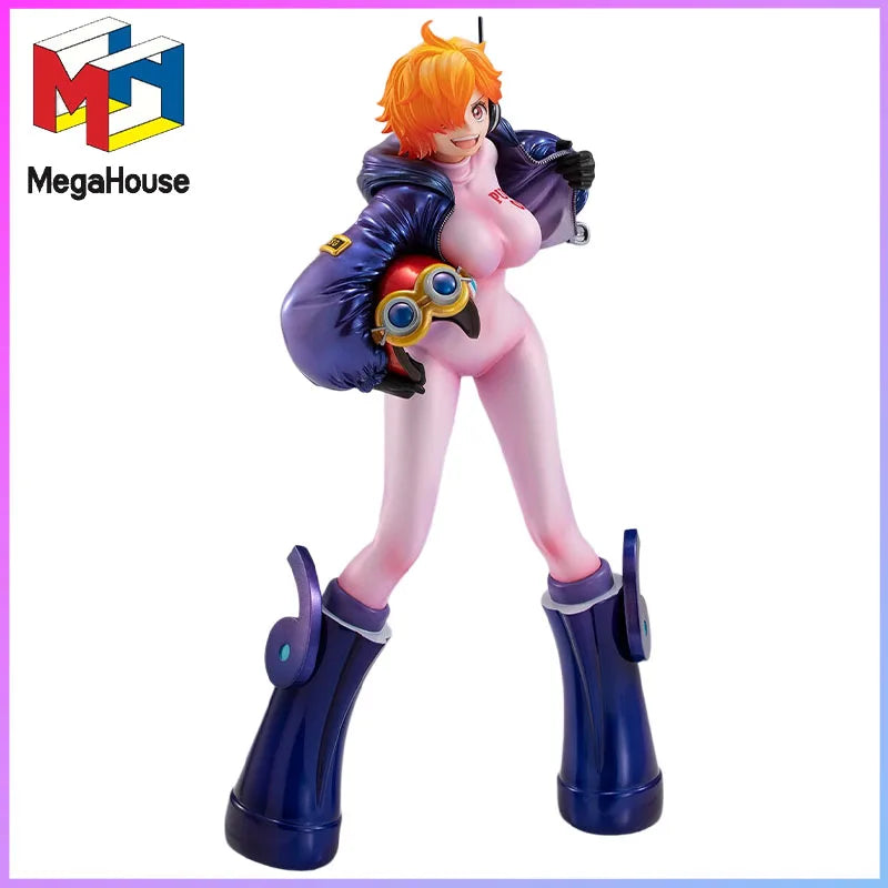 MEGAHOUSE Portrait.Of.Pirates ONE PIECE Evolutionary History Dr. Vegapunk 02 Evil Lilith PVC ABS Figure Official Licensed Kawaii
