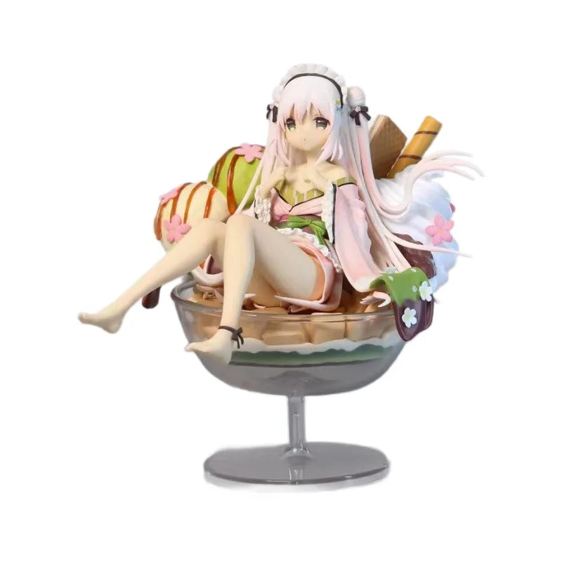 20 см Ширатама Комаме, местна гризли панда, 1/6, момичета, играчки, японско аниме, PVC фигурка, играчка, игра, колекционерски модел, кукла