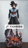 New JT Studio 37CM Dragon Ball Zamasu Anime Figures Goku Black Figure PVC Statue Desktop Decoration Collection Model Toys Gifts