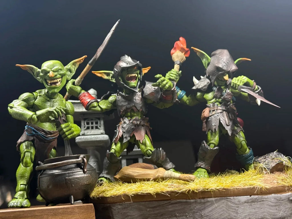 Metytoyz Goblin Action Figure Model Goblin Adventure Team Adventurer World Articulated Collectible For Adult Hobby Collectors