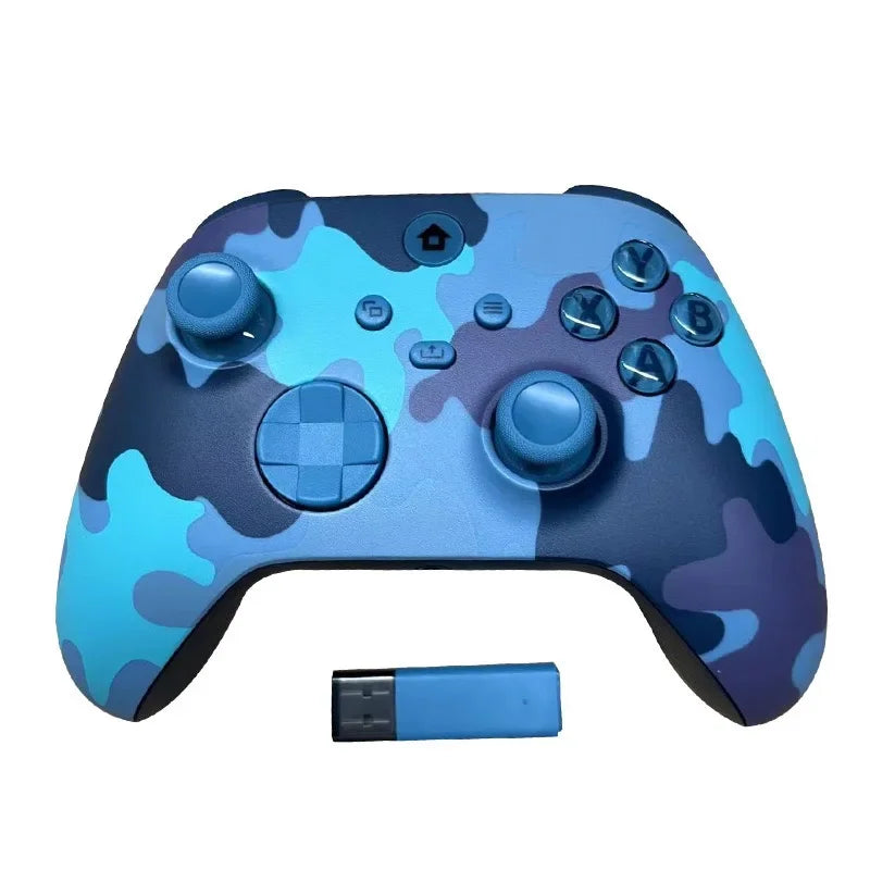 NEUER 2,4G Wireless Game Controller für Xbox One Series X/S Konsolen-Joysticks mit 2,4G Adapter-Empfänger für Windows PC Gamepad