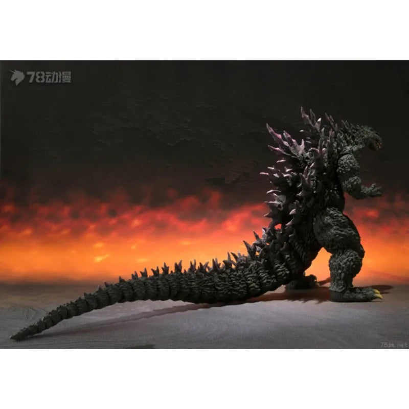 Bandai Original S. H. MonsterArts Special Camera Surroundings Godzilla 2000 Anime Action Figure Model Toys Model Gifts for Boys