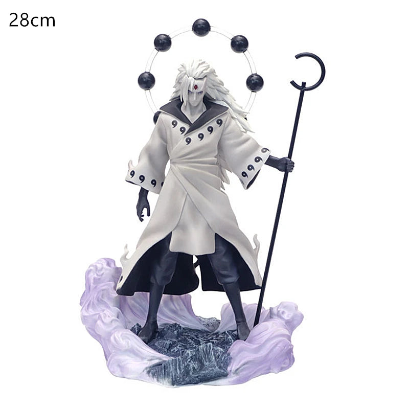 Japanese Anime Hand-made Naruto Nine-Tails Naruto Shippuden Uchiha Itachi Six Knife Class Toad Naruto Collection Toys