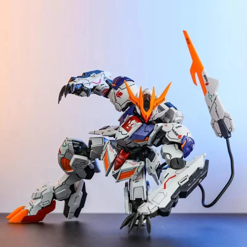 Anime Model Plastic Assembly Kit - Barbatos Lupus Rex Max Asw-G-08 1/100 Scale Collectible Action Doll Robot Toy For Gift