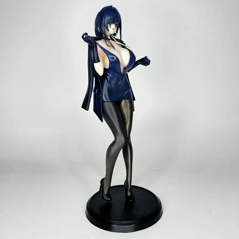Hot Sale Ishimi Yokoyama Black Dress Detachable Cloak Anime Girl Figure PVC Collectible Desktop Decor Gift for Anime Fans
