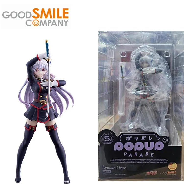 Good Smile Genuine POP UP PARADE Mabotai Chained Soldier Tenka Izumo Kyouka Uzen Anime Action Figures Toys For Kids Gift Model