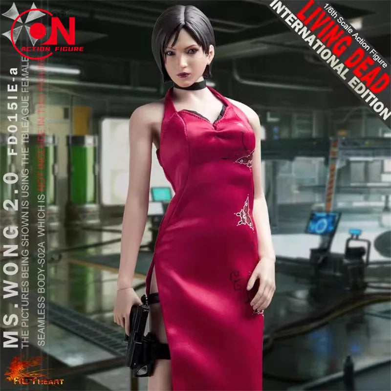 2025 Q4 Hot Heart FD015IE 1/6 Scale Secret Agent Action Figure 12'' Female Solider Figurine Model Full Set Collectible Toy