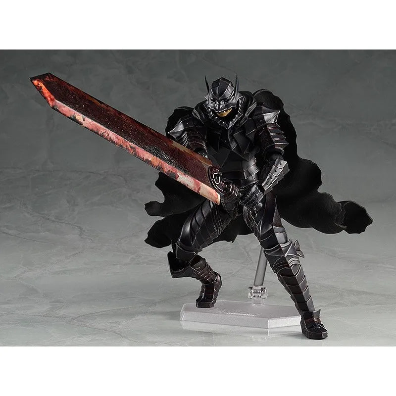 Max Factory Original Figma Sword Wind Legend 410 Gus Crazy Warrior Armor Ver Repainted Skeleton Anime Action Figure Model Toys