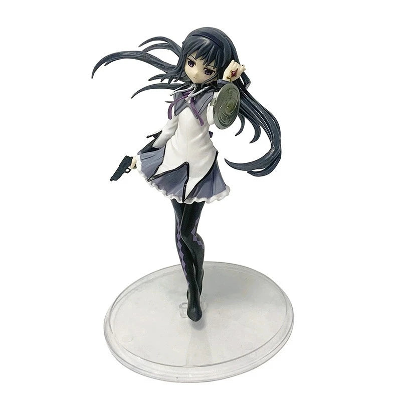 Anime Puella Magi Madoka Magica Figure 17cm Akemi Homura Action Figural Pvc Model Kawaii Decoration Doll Kid Toy