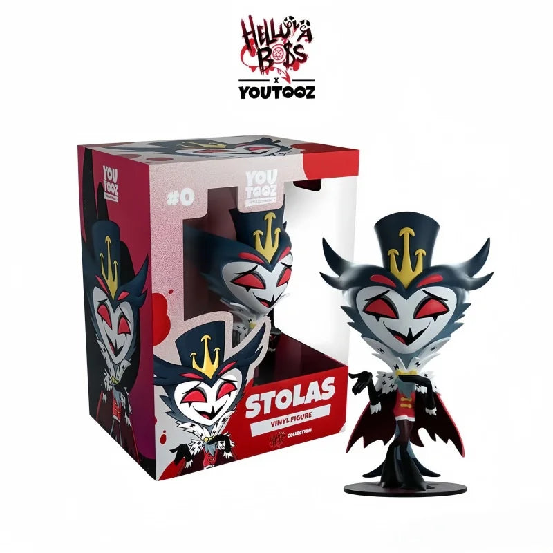 In Stock Helluva Boss Stolas Blitzo Loona Anime Figures Collectible Youtooz Limited Edition Demon Character Ornament Xmas Gift