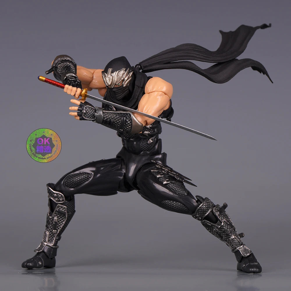 Hot New Product Amazing Yamaguchi Ninja Gaiden Ryu Action Doll Pvc Model High Quality Collectible Toy Decoration Birthday Gifts