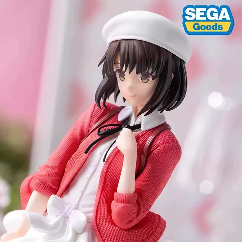 Genuine Sega Saekano: How To Raise A Boring Girlfriend Fine Luminasta Kato Megumi Casual Style In Stock Original Figure Model