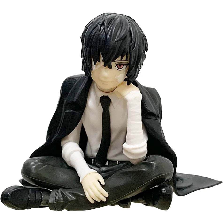 New Bungo Stray Dogs Dazai Osamu Figurine Nakahara Chuuya Action Figures PVC Model Collection Noodle Stopper Birthday Gifts Toys