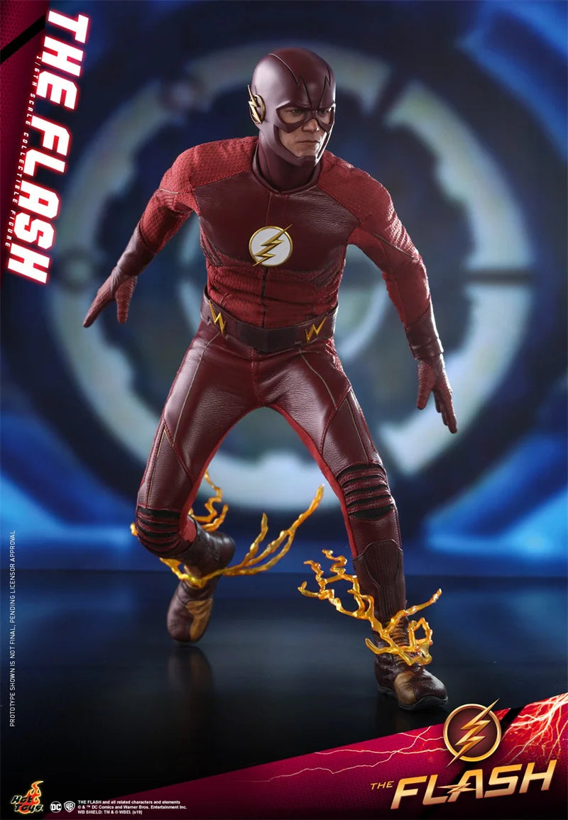 HOTTOYS TMS009 1/6 Scale Male Soldier Grant Gustin The Flash with Special Effects 12" Full Set Collectible Action Figure Model