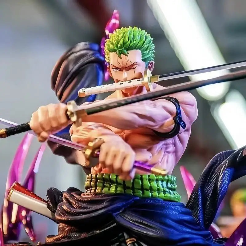 29cm/11.42inch Jt Statue One Piece Zoro Figure Roronoa Zoro Pvc Action Figures Collection Model Toys Gifts