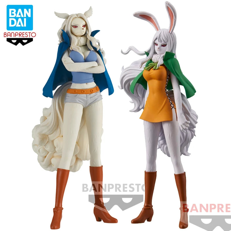 Auf Lager Bandai BANPRESTO One Piece DXF Die Grandline Lady Wano Country Carrot Wanda Anime Actionfigur Spielzeugmodellsammlung