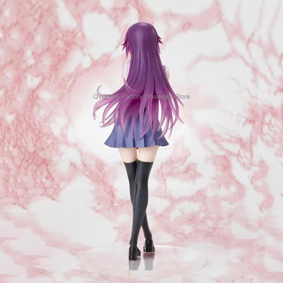 Ursprüngliche Echte TAITO Zoku Owarimonogatari 18cm Senjougahara Hitagi PVC Action-figuren Sammlung Modell Spielzeug Dropshipping