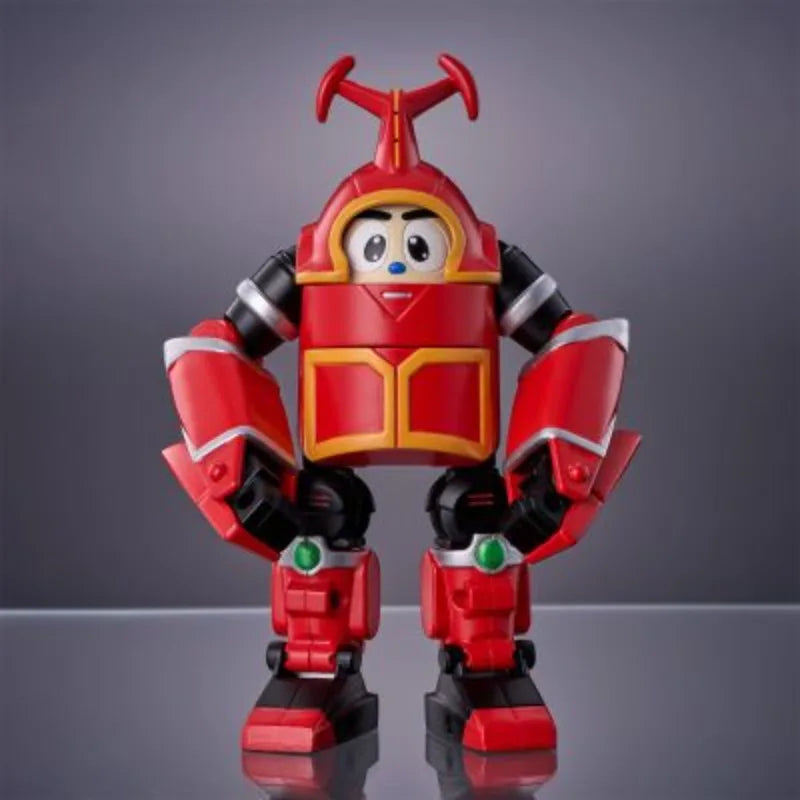Official Bandai Kabutack 15cm Transformable Mecha Action Figure Anime Iron Armor Little Treasure Collector Model Toy Gift